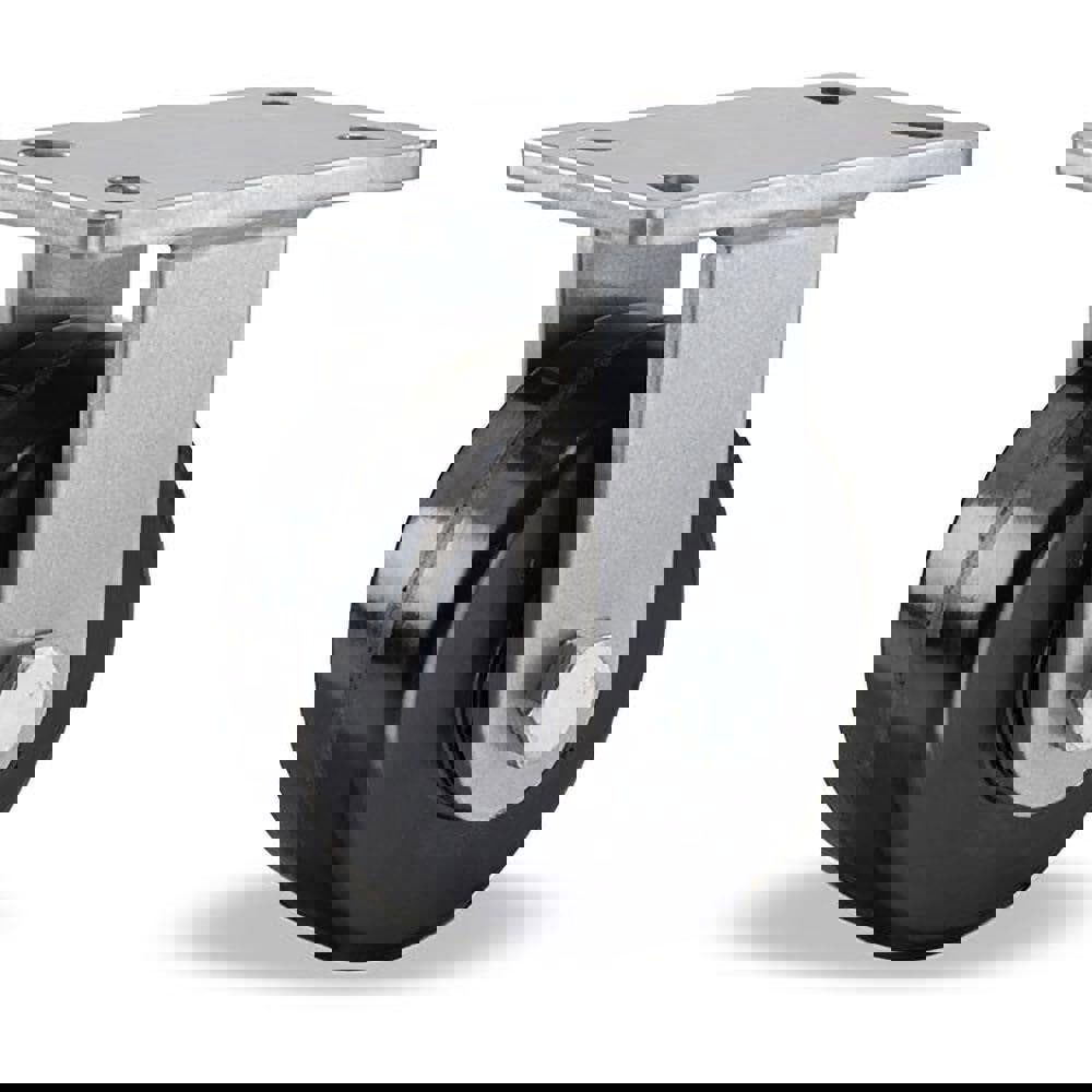 Rigid Top Plate Caster: Phenolic, 6